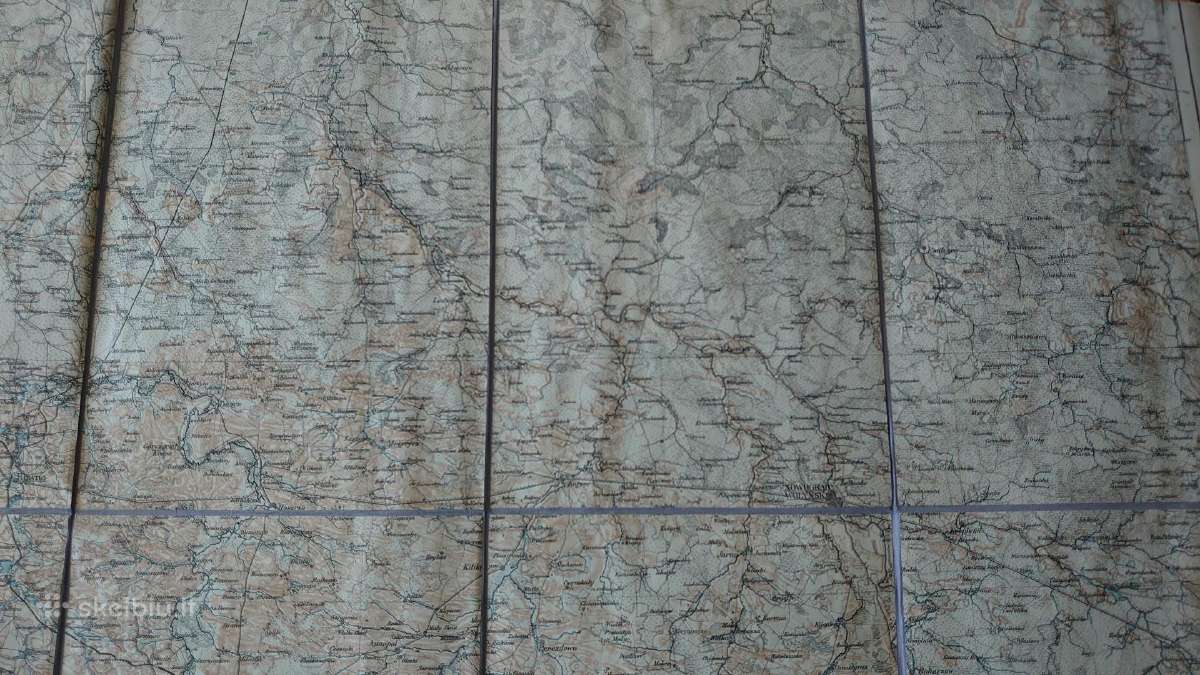 1899 m. žemėlapis Luck, Ostrog - nuotraukos Nr. 3