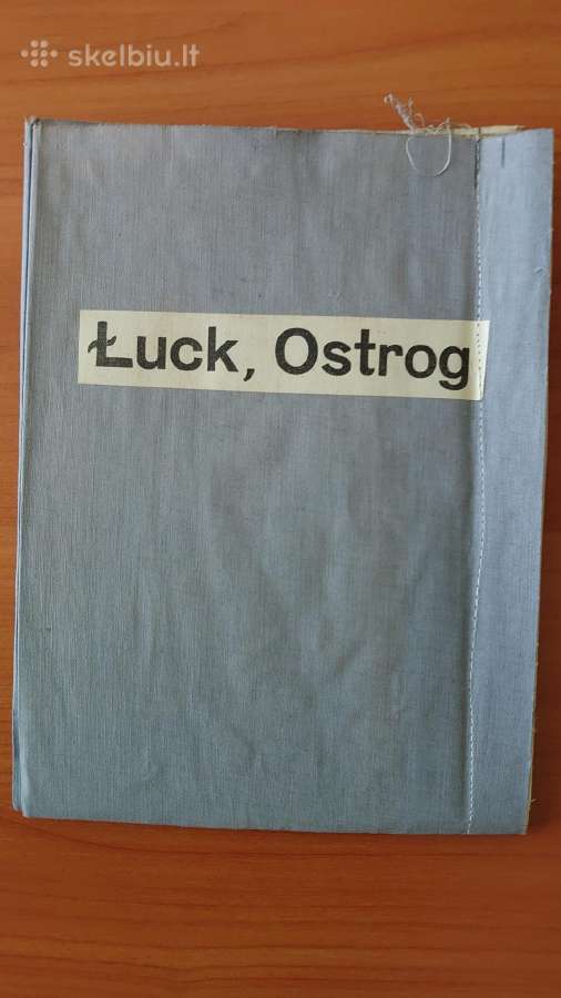 1899 m. žemėlapis Luck, Ostrog - nuotraukos Nr. 4