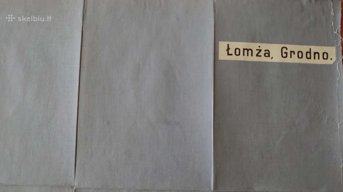 1899 m. žemėlapis Lomza, Grodno - nuotraukos Nr. 6