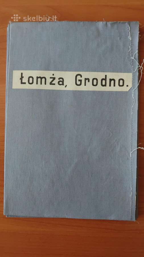 1899 m. žemėlapis Lomza, Grodno - nuotraukos Nr. 7