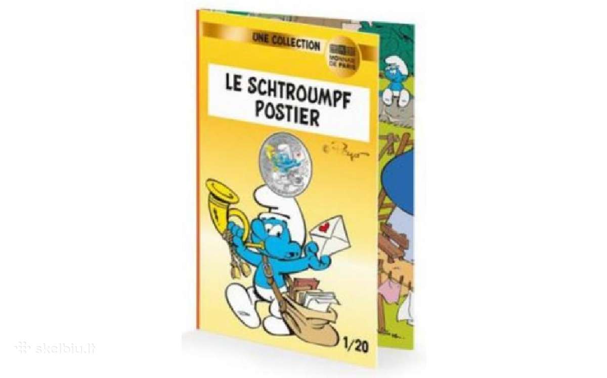 Prancūzija 2020 10 eurų smurfas paštininkas - nuotraukos Nr. 4