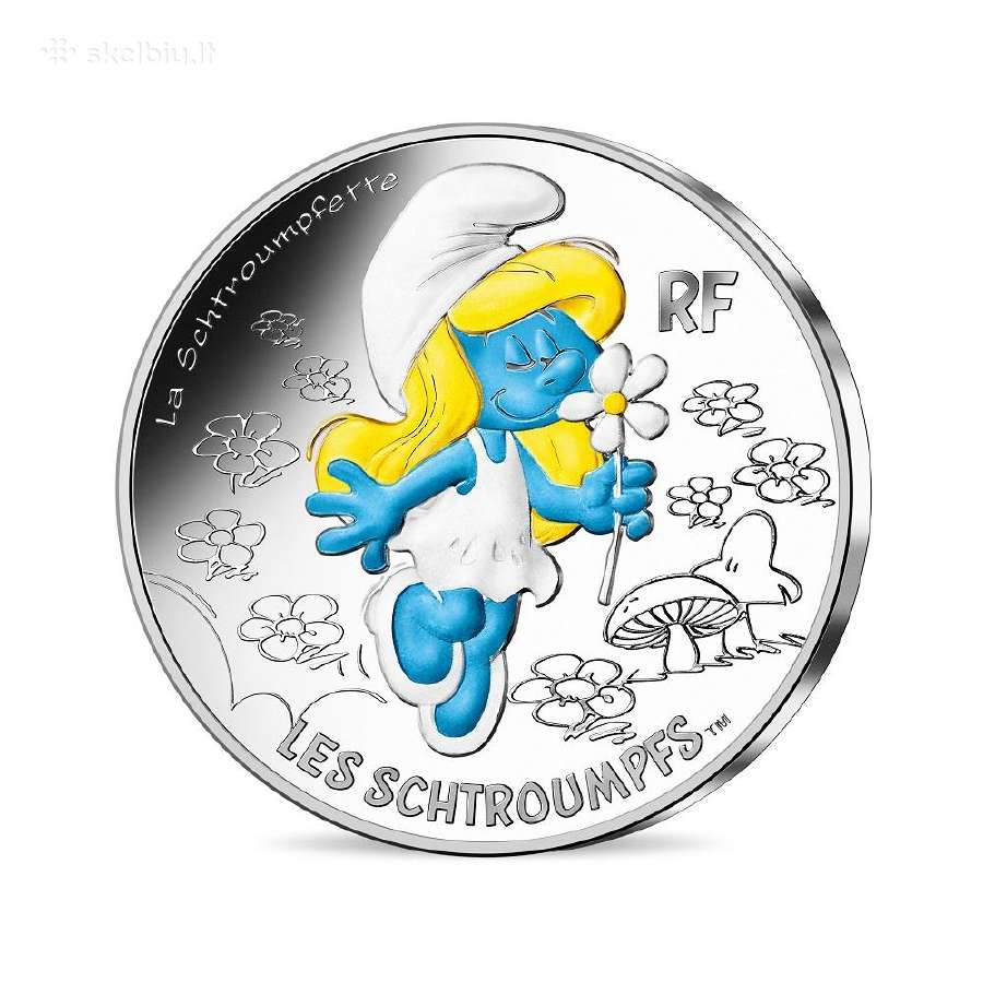 Prancūzija 2020 10 eurų smurfytė - nuotraukos Nr. 3