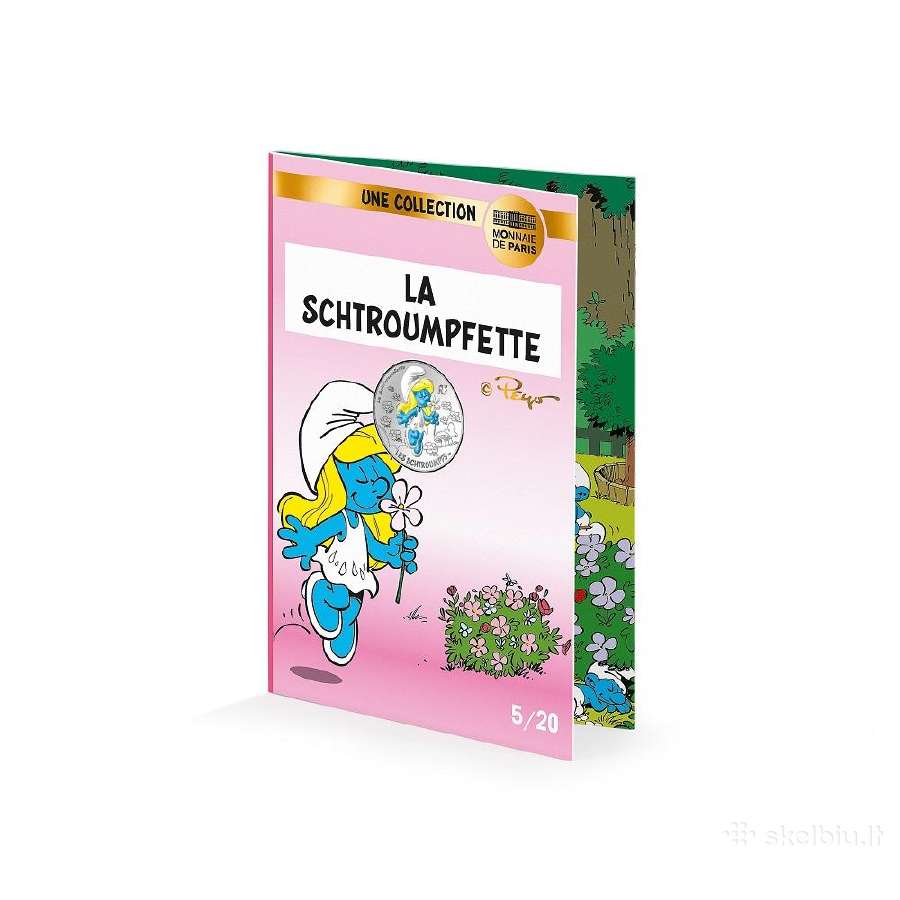 Prancūzija 2020 10 eurų smurfytė