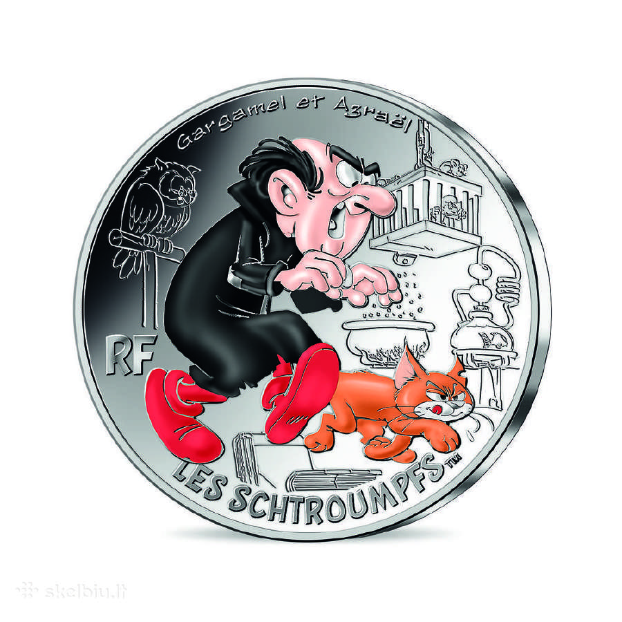 Prancūzija 2020 Smurfų kolekcija - Gargamelis 10eu
