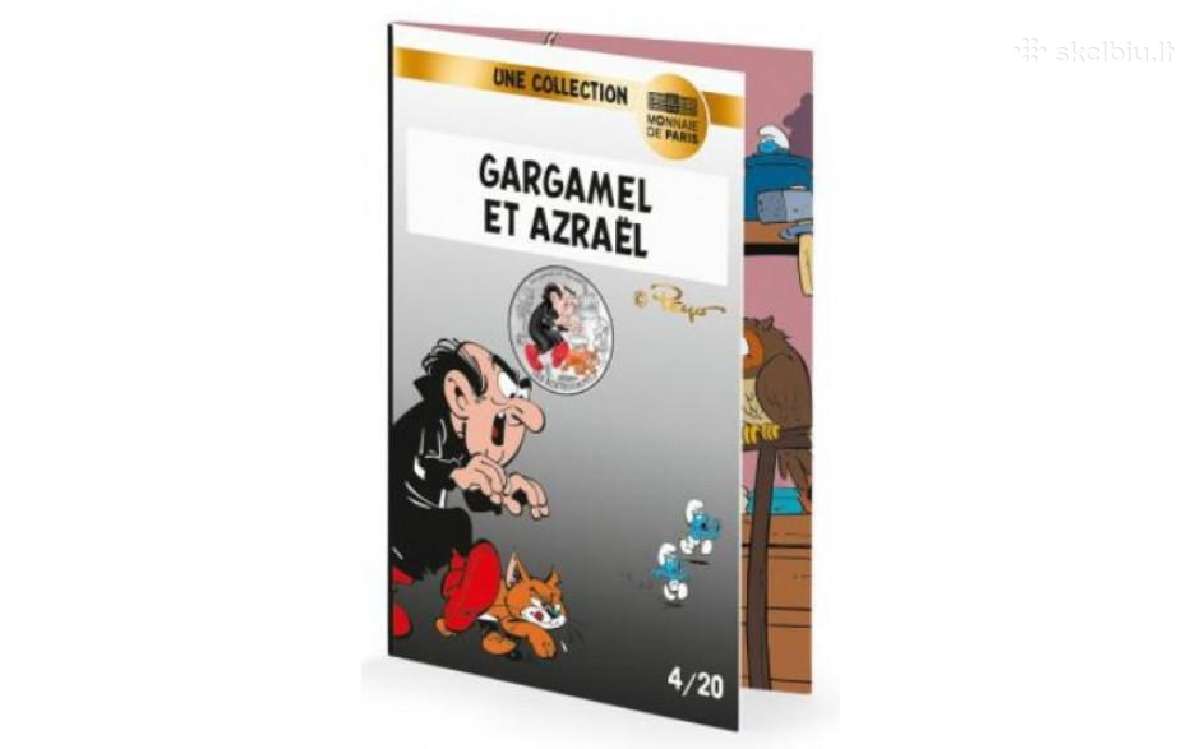 Prancūzija 2020 Smurfų kolekcija - Gargamelis 10eu - nuotraukos Nr. 3