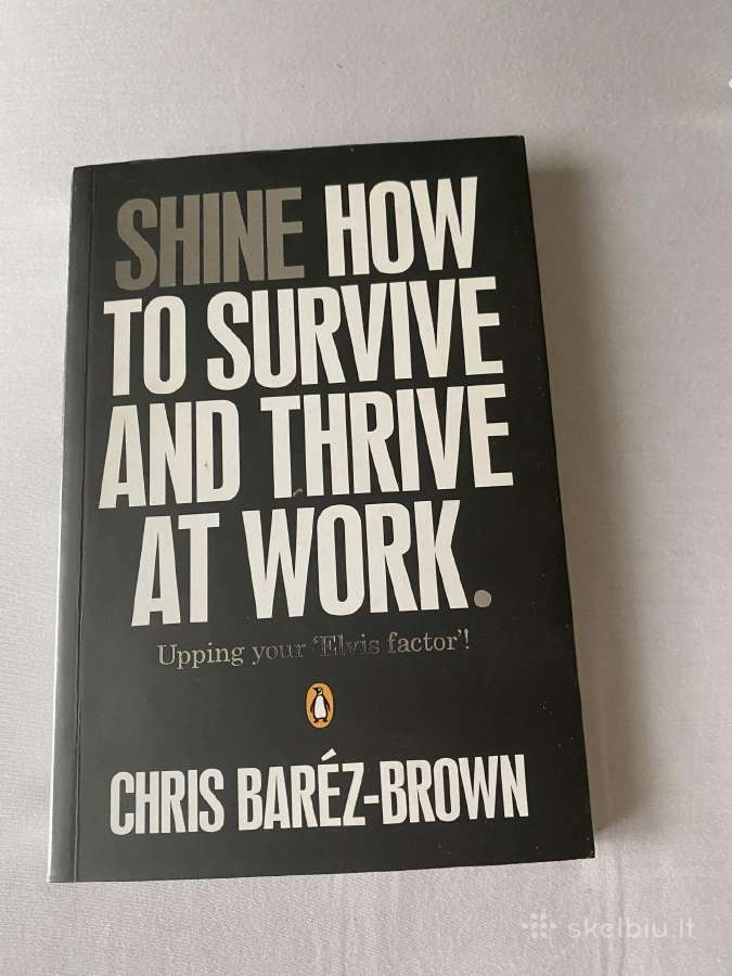 Knyga shine how to survive and thrive at work