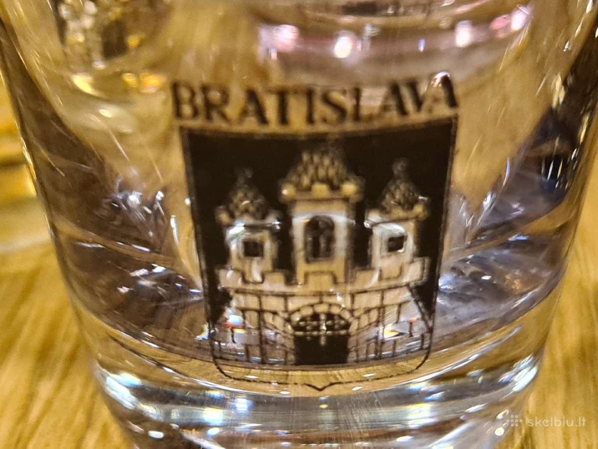 Vintažiniai stikliukai Bratislava (Slovakija) - nuotraukos Nr. 5