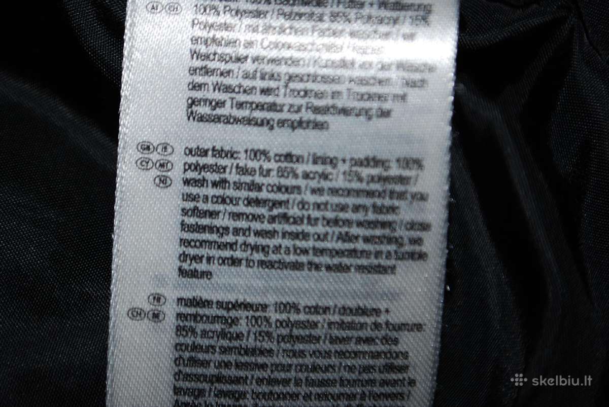 Striukė Parka žiemai 158 cm dydžio - nuotraukos Nr. 5