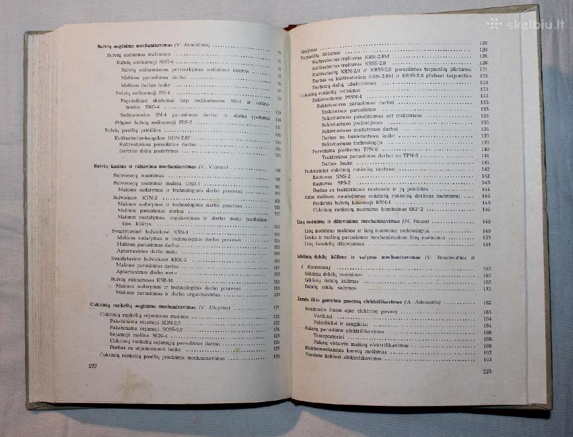 Žemės ūkio mechanizavimo klausimai knyga 1960 m. - nuotraukos Nr. 12