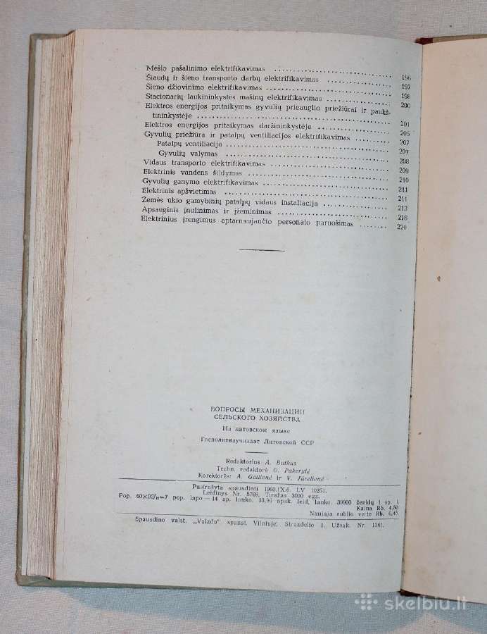 Žemės ūkio mechanizavimo klausimai knyga 1960 m. - nuotraukos Nr. 13