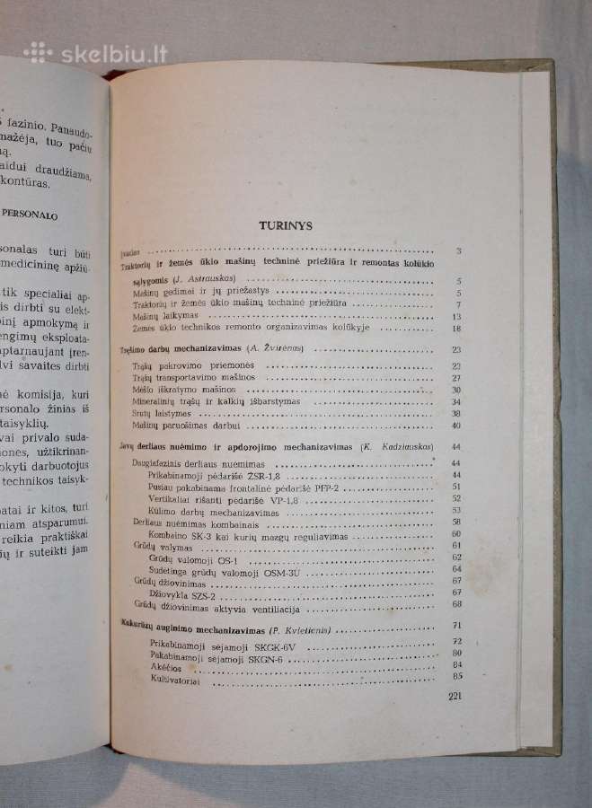Žemės ūkio mechanizavimo klausimai knyga 1960 m. - nuotraukos Nr. 11