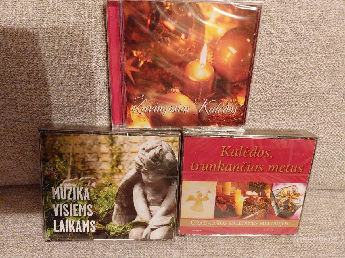Nauji, supakuoti CD