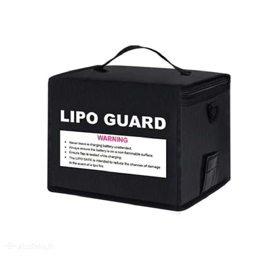 Lipo safe bag - krepšiai lipo baterijoms - nuotraukos Nr. 3