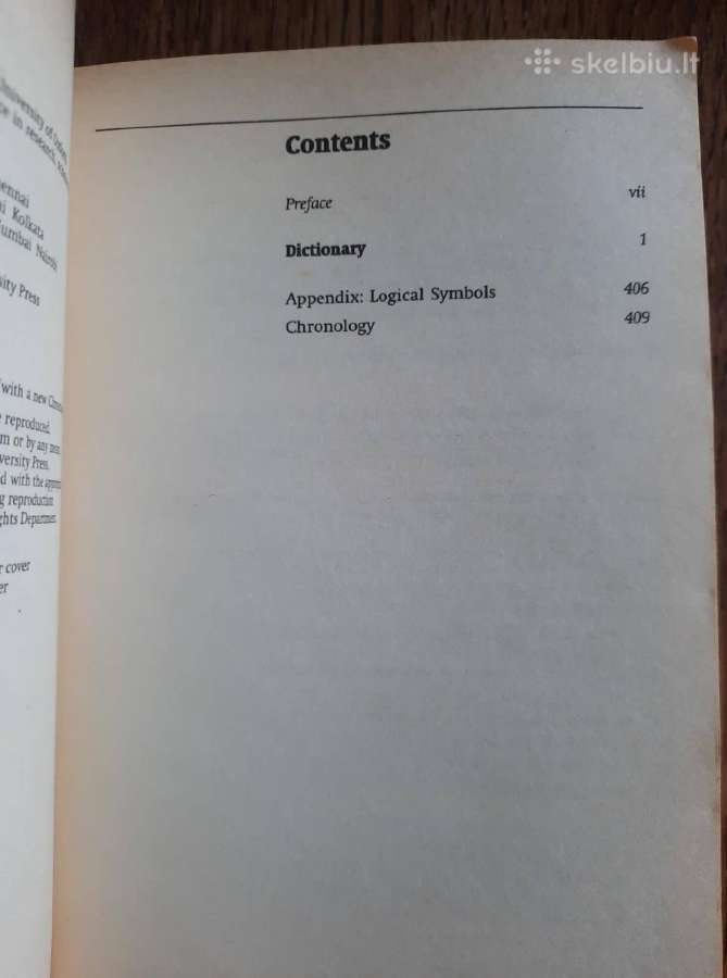 The Oxford Dictionary of Philosophy - nuotraukos Nr. 4