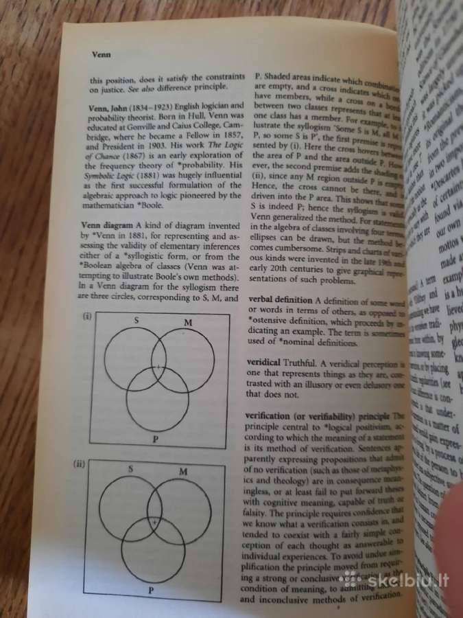 The Oxford Dictionary of Philosophy - nuotraukos Nr. 6
