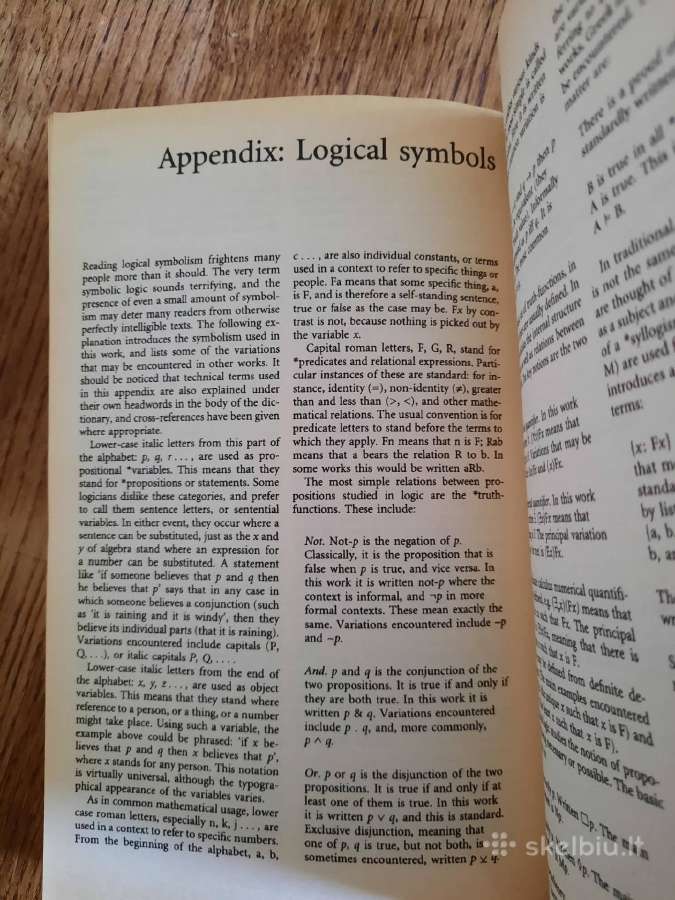 The Oxford Dictionary of Philosophy - nuotraukos Nr. 8