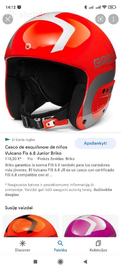 Sporto šalmas - nuotraukos Nr. 4
