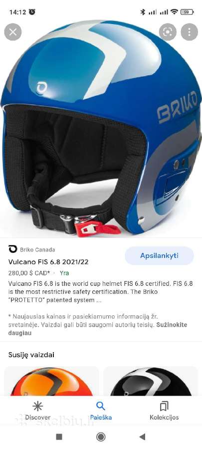 Sporto šalmas - nuotraukos Nr. 5