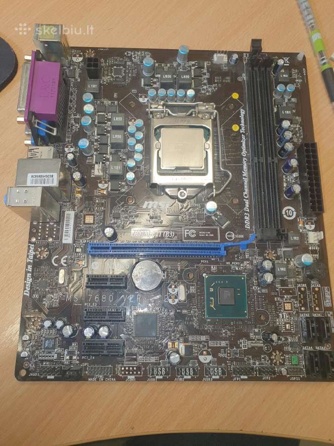 Msi H61m-p21 4 eur neveikianti - nuotraukos Nr. 4