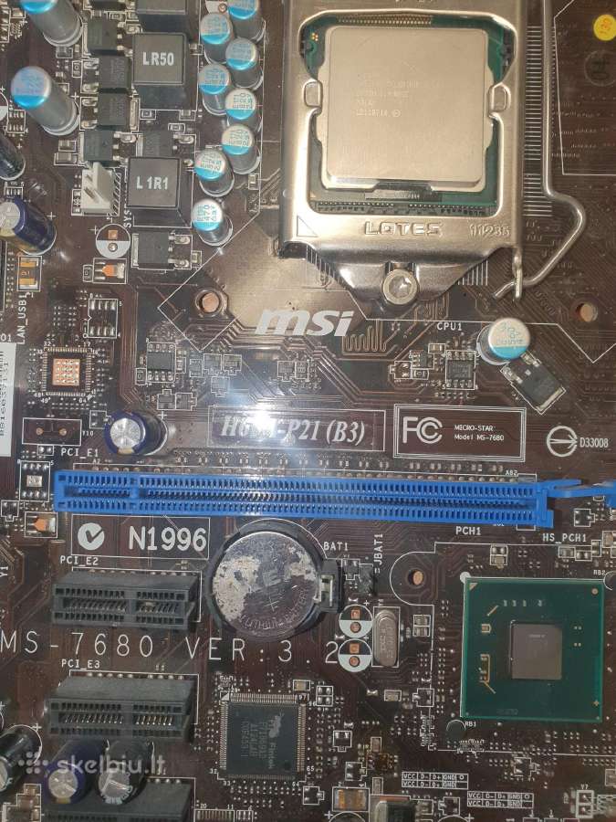 Msi H61m-p21 4 eur neveikianti
