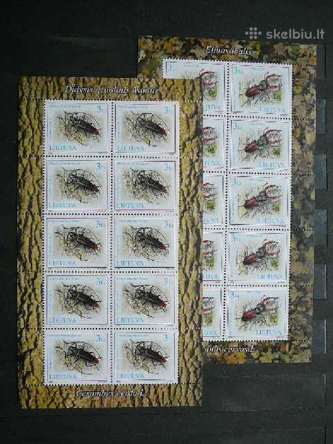 Lietuva 2003 Vabalai svarus lit819ks