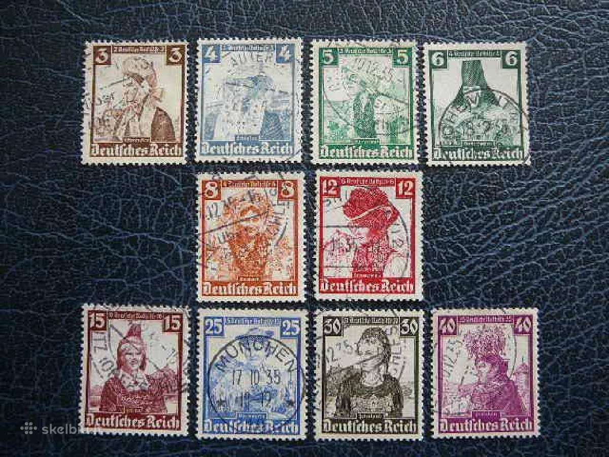 Nacionaliniai kostiumai Vokietija 1935 vkt588/7a