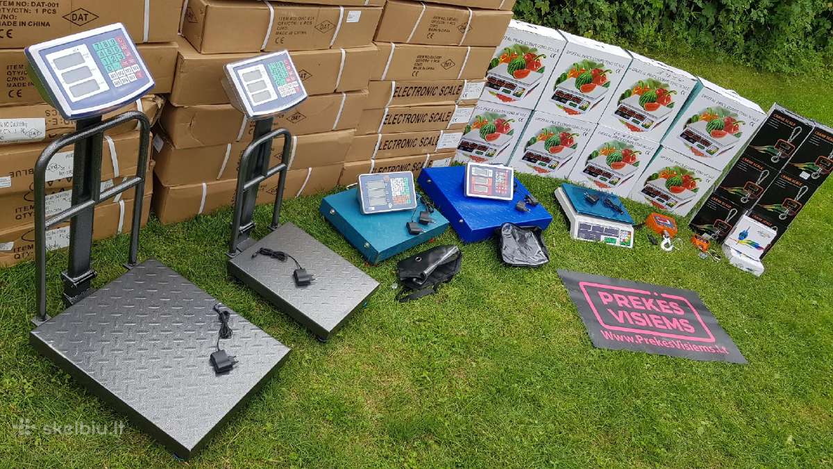 Svarstyklės 500g 40kg 100kg 300kg 500kg 3t Naujos! - nuotraukos Nr. 2