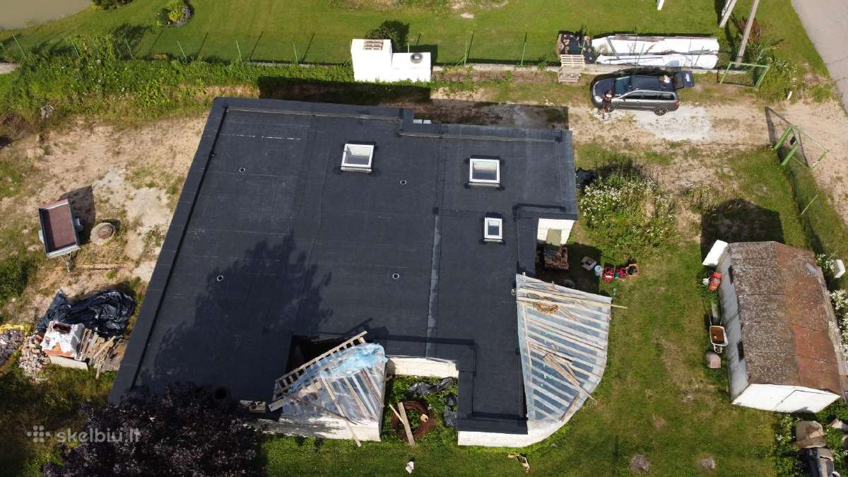 Plokščių stogų dengimas,epdm danga - nuotraukos Nr. 26