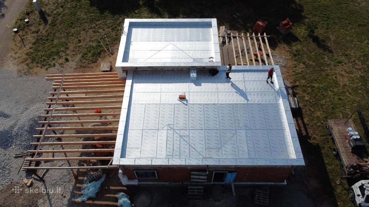 Plokščių stogų dengimas,epdm danga - nuotraukos Nr. 27