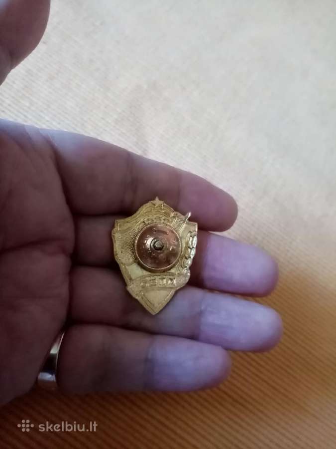 CcCCCP ženklas Otlichnik.zr. foto. Originalas. - nuotraukos Nr. 3