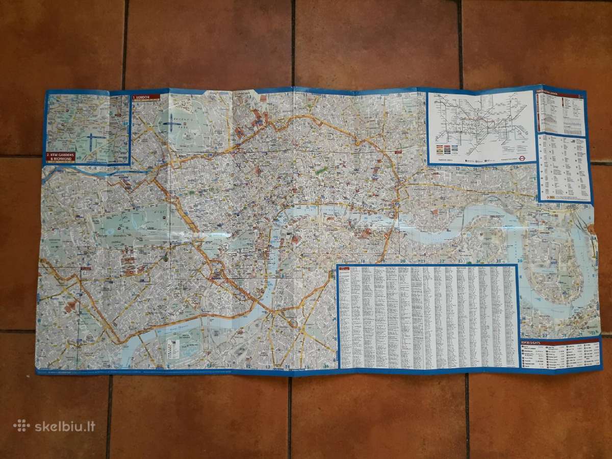 Londono žemėlapis - nuotraukos Nr. 2