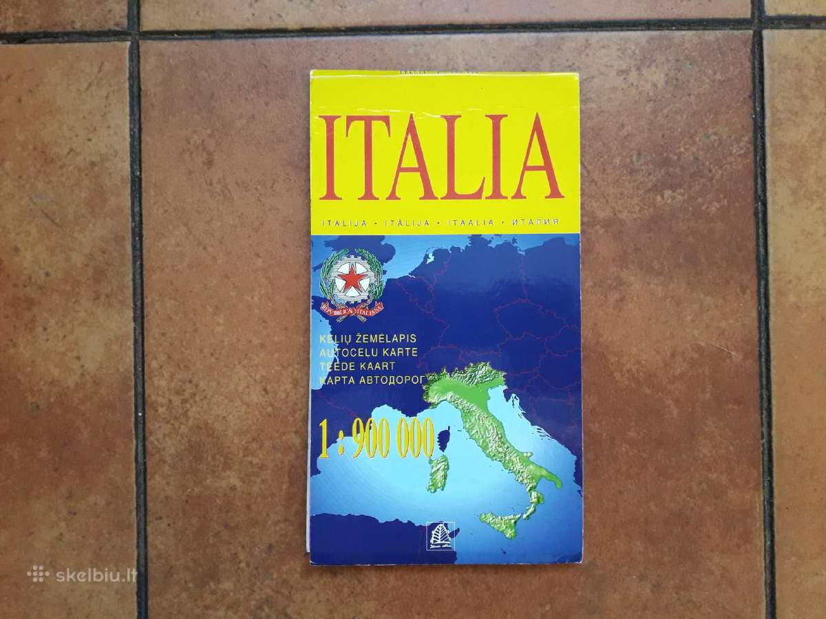 Italijos kelių žemėlapis