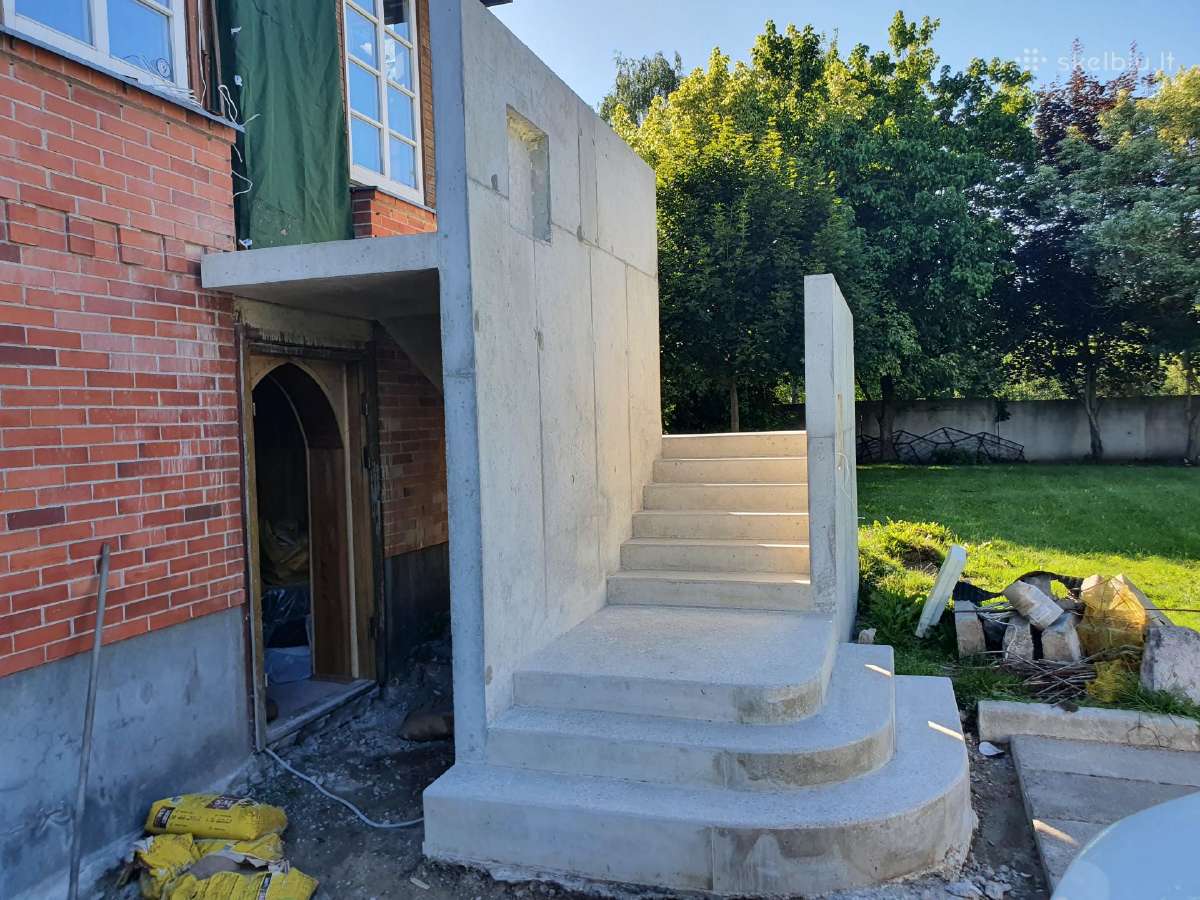 Laiptu betonavimas - nuotraukos Nr. 12