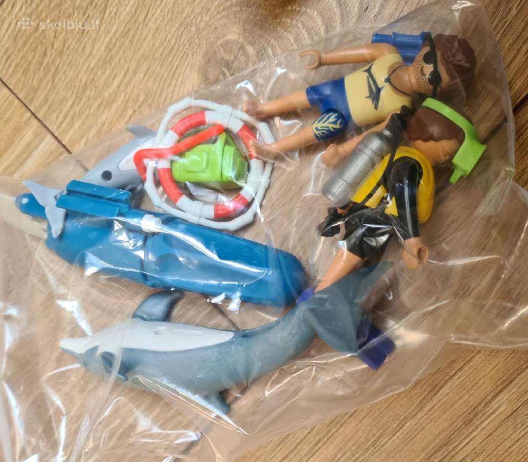 Playmobil konstruktorius Diving Trip with Speedboa - nuotraukos Nr. 4