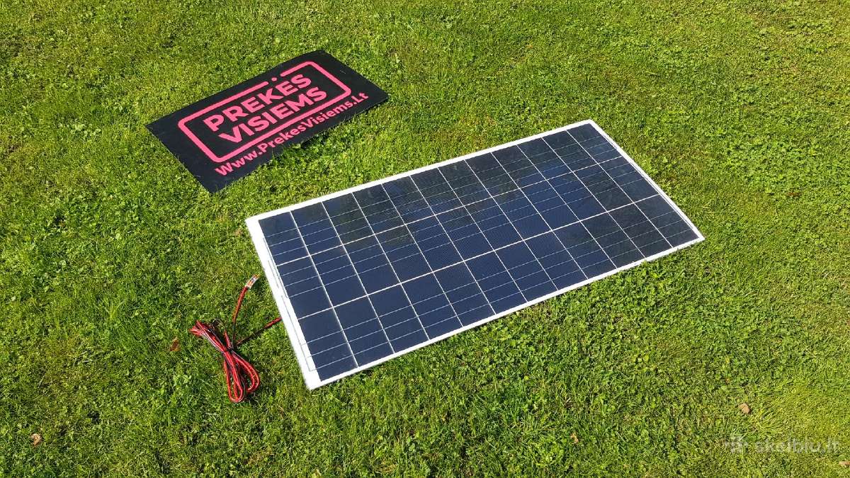 Saulės elektrinė moduliai panelės inverteriai vald - nuotraukos Nr. 12