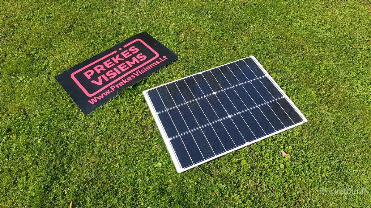 Saulės elektrinė moduliai panelės inverteriai vald - nuotraukos Nr. 14