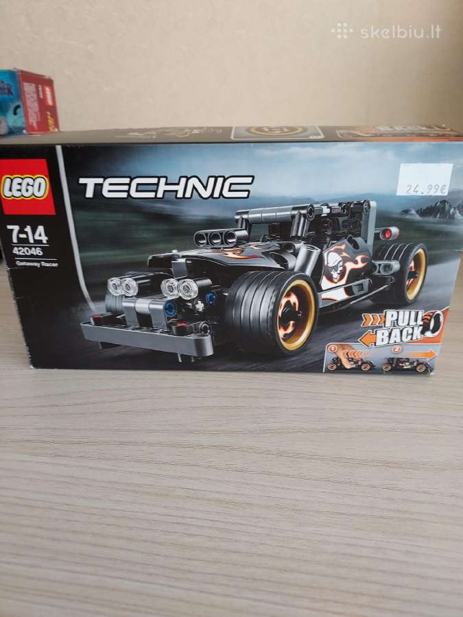 Lego technic 42046, naudota