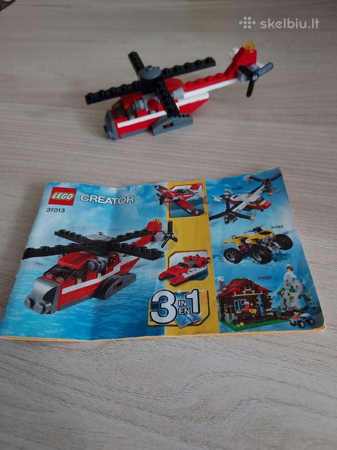 Lego creator 31013, naudota