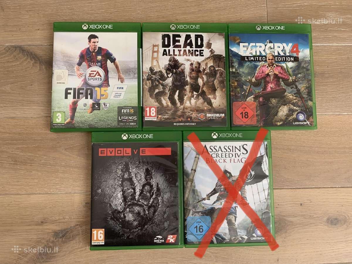 Xbox one zaidimai
