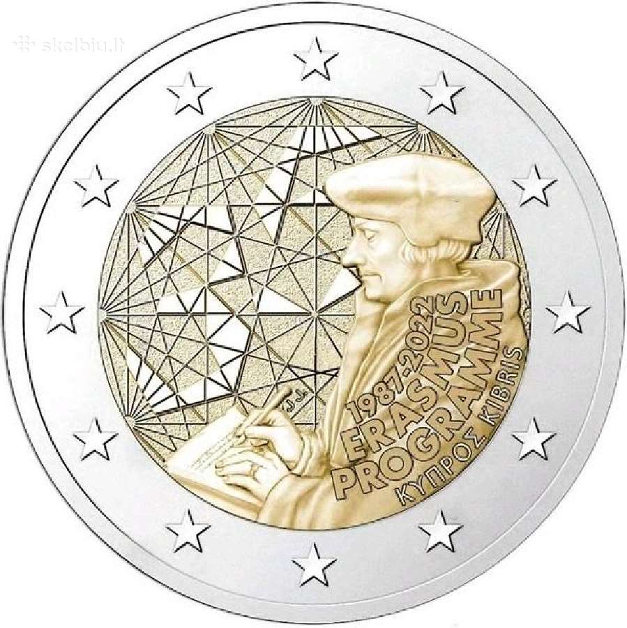 2 eurų Kipro Unc proginės monetos - nuotraukos Nr. 2