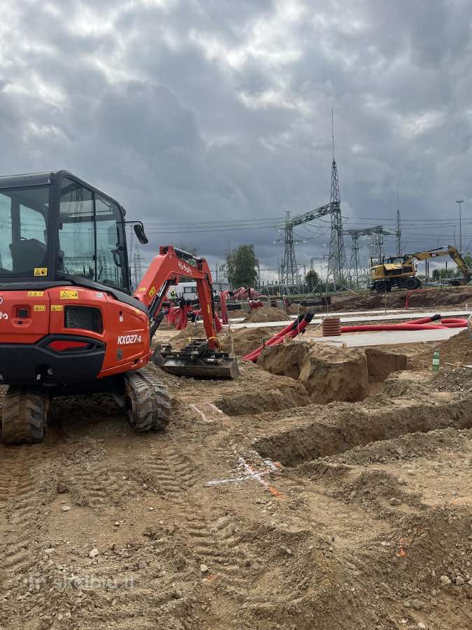 Žemės kasimo darbai mini ekskavatorium alytus