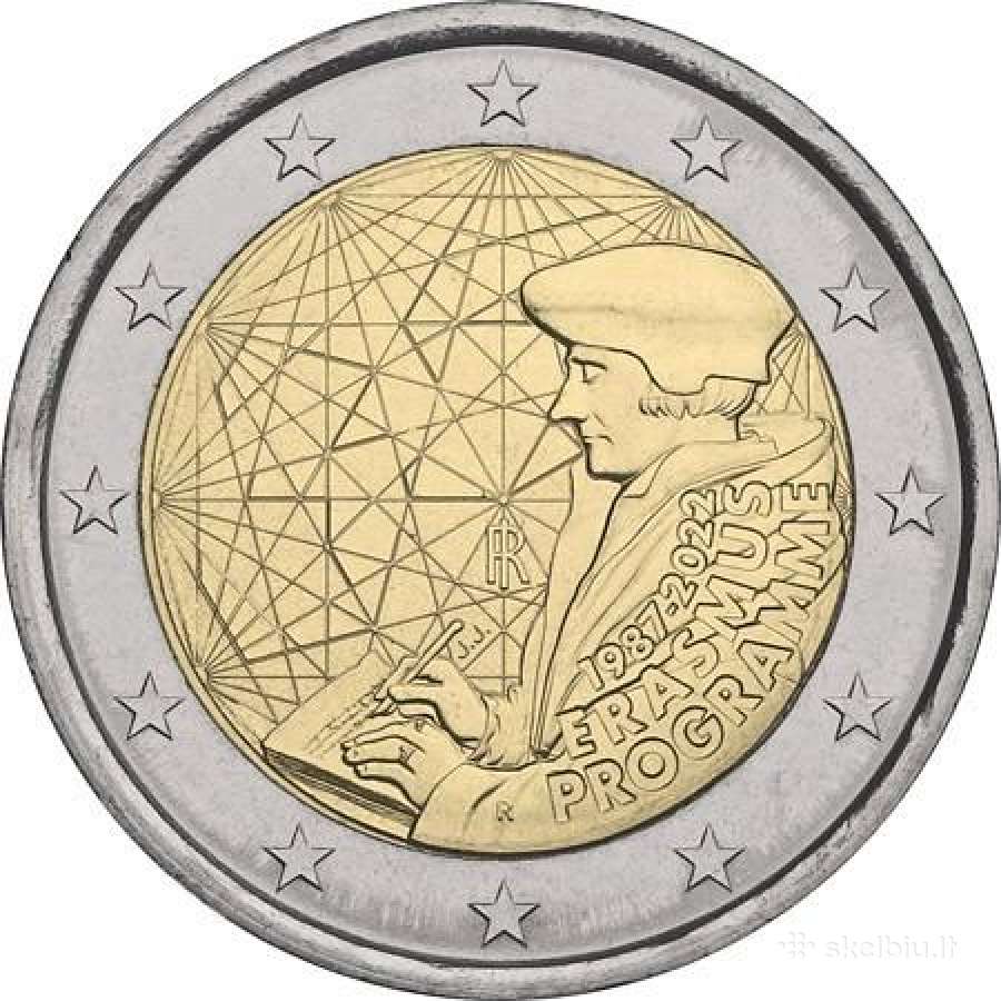 2 eurų Italijos Unc proginės monetos - nuotraukos Nr. 5