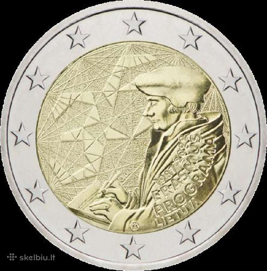 2 eurų Lietuvos Unc proginės monetos - nuotraukos Nr. 5