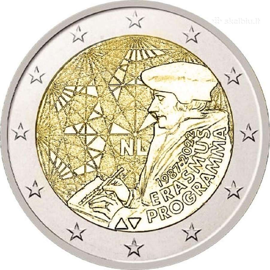 2 eurų Olandijos Unc proginės monetos - nuotraukos Nr. 2