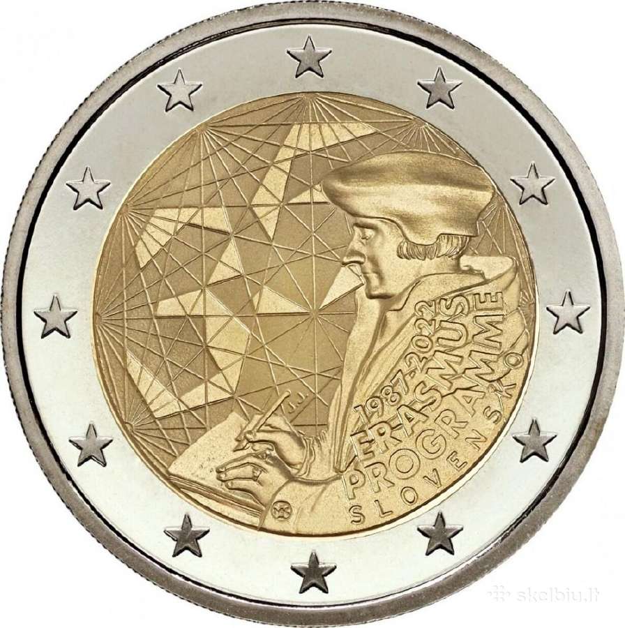 2 eurų Slovakijos Unc proginės monetos - nuotraukos Nr. 3