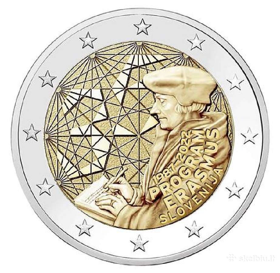 2 eurų Slovėnijos Unc proginės monetos - nuotraukos Nr. 4