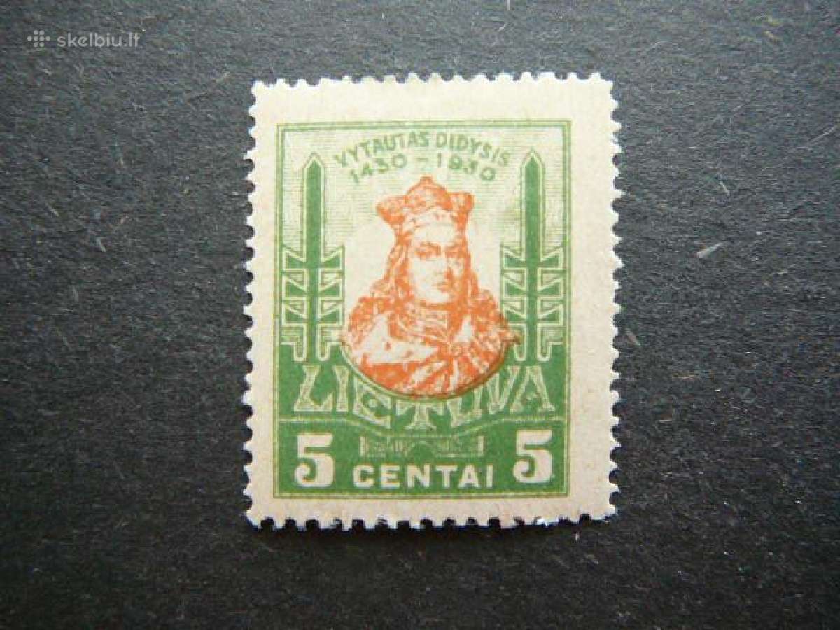 Lietuva 1930 Vytautas Didysis svarus lit295s