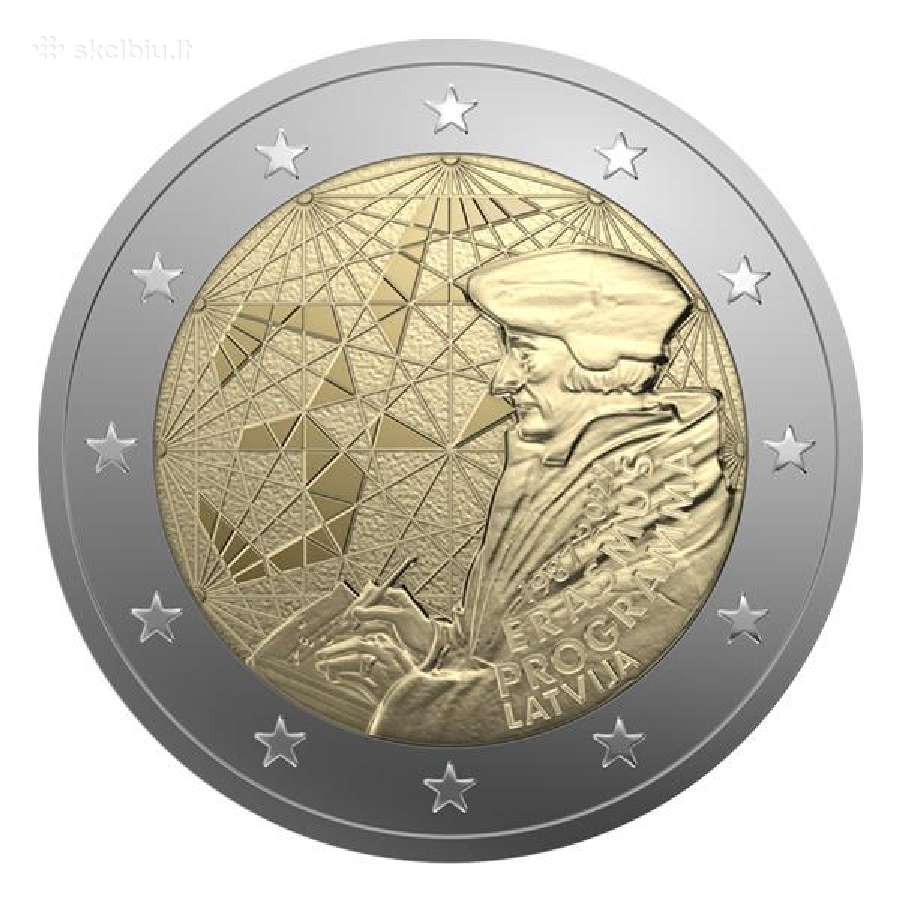 2 eurų Latvijos Unc proginės monetos - nuotraukos Nr. 5
