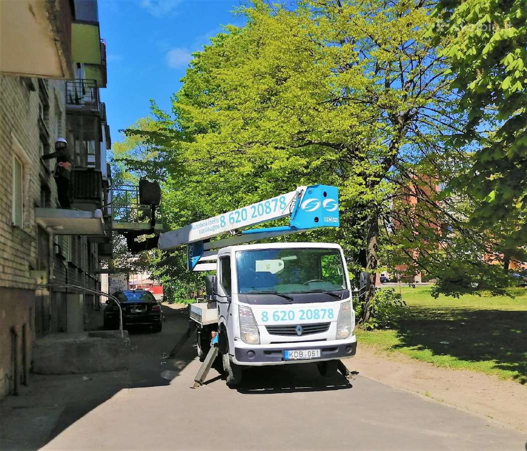 Fasadų plovimas, langų valymas Klaipėdoje - nuotraukos Nr. 10