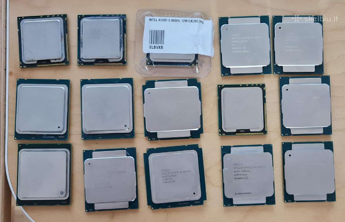 Intel Xeon Lga1150 Lga1155 Lga1356 Lga1366 Lga2011 - nuotraukos Nr. 3